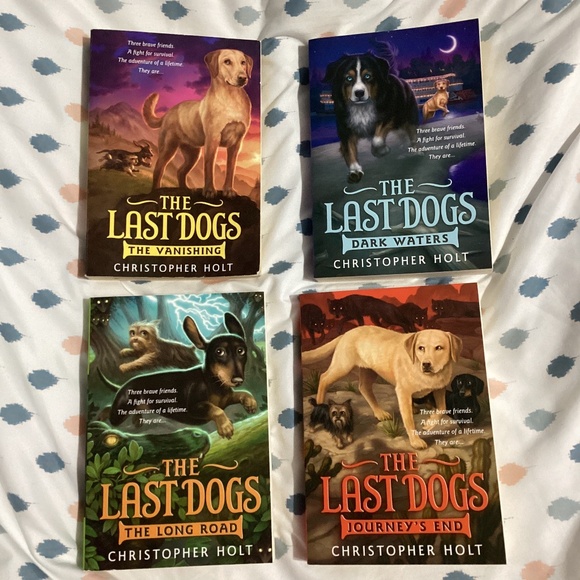 Other - The Last Dogs: Series 4 books 1-4 Christopher Holt Paperback 🐩🐾